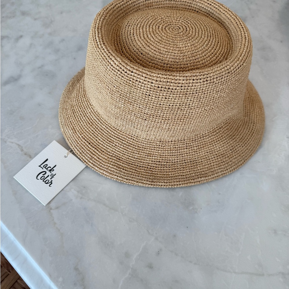 Lack of Color Bucket Hat (straw natural color)